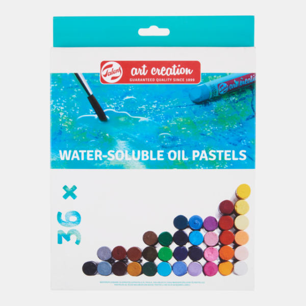 talens art creation - water soluble oil pastel - set of 24 sticks - front side