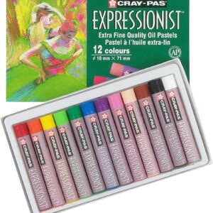 Cray pas Expressionist Oil Pastels Set of 12 Basique