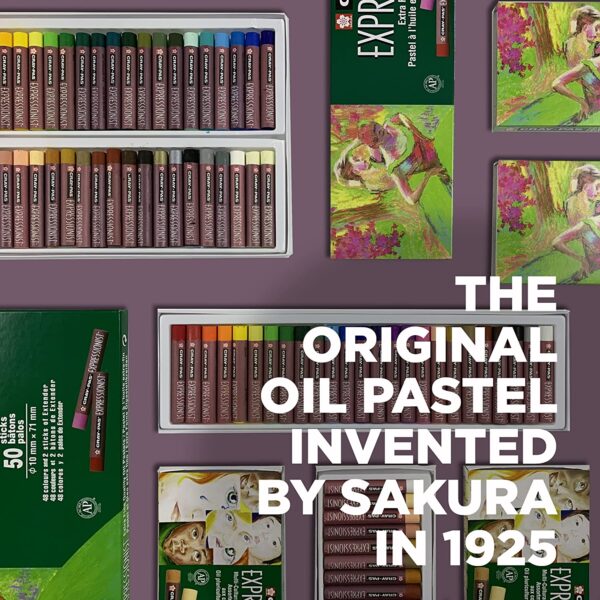 cray pas expressionist oil pastels set of 12 basique