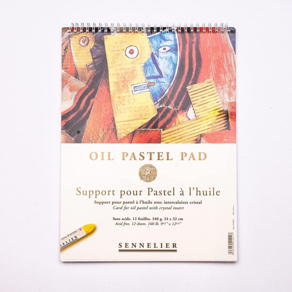 sennelier oil pastel paper pad 32 x 24 cm
