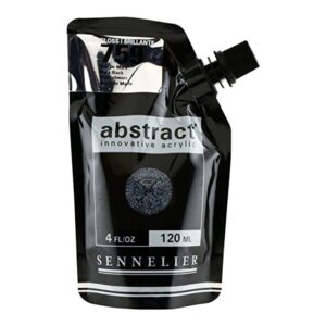 Acrylic gloss paint black 120ml Gloss Mars Black